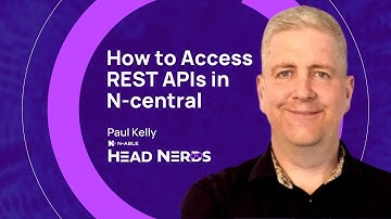 How to Access REST APIs in N-central