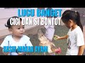 The Onsu Family - LUCU BANGET liat Cici dan Si Bontot kasih makan Ayam