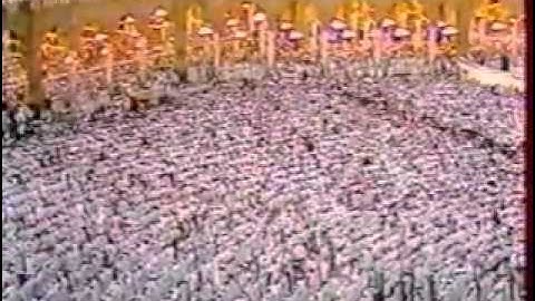 آخر سورة الذاريات من صلاة التراويح بالحرم المكي 1407هـ ali jaber last of altharyat 1407