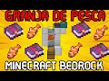 GRANJAS EN 1 MINUTO GRANJA DE PESCA BEDROCK SIGUEME #minecraft #granjasminecraft #minecraftshorts