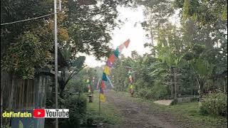 Suasana Di kampung Habis lebaran SEPI.Ngawi barat.NGAWI.JATIM.