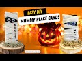 Easy to make Halloween Place Cards