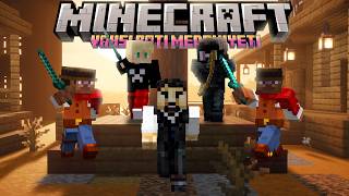 Minecraft Ama Vahşi Batı Medeniyetinde Hayatta Kalıyorum