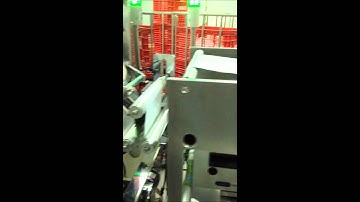 Linx Thermal Transfer Overprinter with Komack Vertical Form Sealing Machine