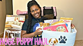 HUGE NEW PUPPY HAUL FOR A TOY POODLE + AMAZON + PET SMART