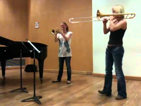 Fantasia for trumpet & trombone