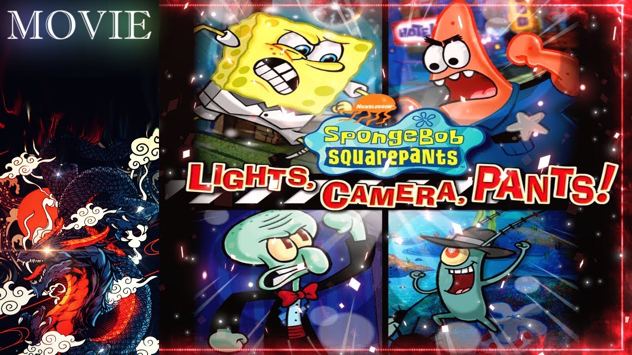 SpongeBob SquarePants: Lights, Camera, Pants! [All Cutscenes] - YouTube