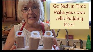 HOMEMADE PUDDING POPS - Just three ingredients. So easy and delicious! 