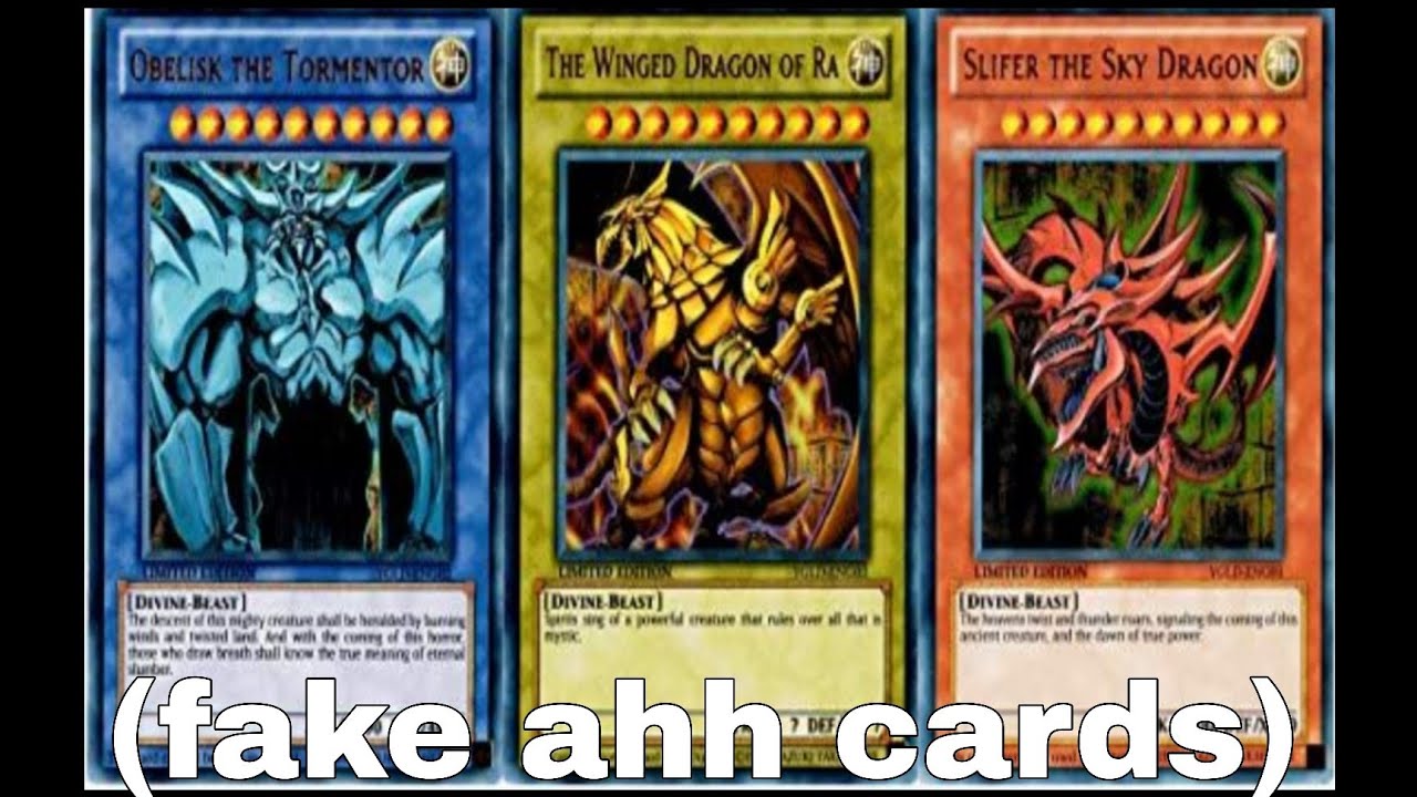 I bought fake yugioh cards off ali express and ranked them 1-10
