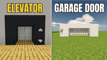 Minecraft: 5 USEFUL Redstone Build Hacks!