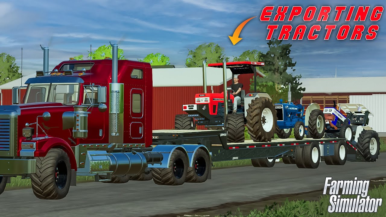 Tractor on Truck | Fs 22 Jatt Life | Happy Goldsmith