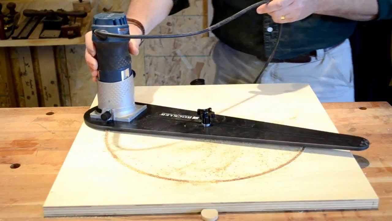 Rockler Trim Router Circle Jig Review Consulting ...