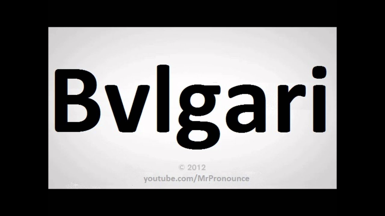 bvlgari black youtube