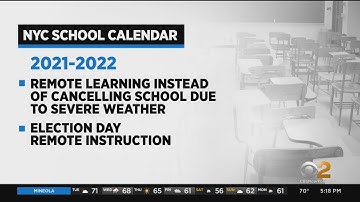 NYC Schools Will Switch To Remote Learning For Snow Days, Election Day
