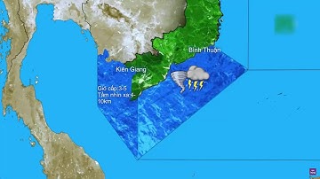 Thời Tiết Biển Các Vùng Biển Trên Cả Nước (07/5/2019)