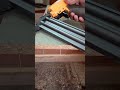 Nail Gun Perfect Nail Fixing In Plywood ✅ #ytshots #youtubeshort #carpenter #short