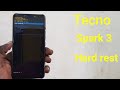 Tecno Spark 3 (KB7) Hard Reset