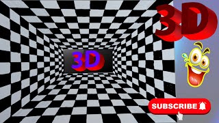 كيفية رسم خطوات ثلاثية الأبعاد في حفرة - فن خدعة الورق الخطي 3D للأطفال