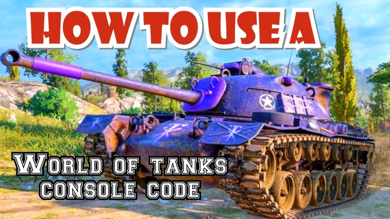 How to enter a world of tanks code || WOT Console World of Tanks Console Modern Armor  PS4 XBOX ONE's Banner