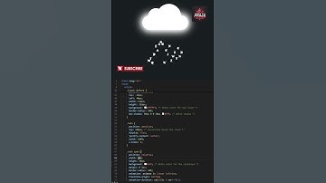 🌧️ White Cloud Rain Animation with Falling Letters | HTML, CSS & JavaScript ☁️💨 #htmlcss l #coding