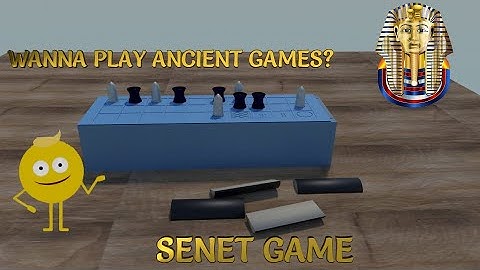 SENET GAME I A brief look to the oldest boardgame known, that influenced many others.