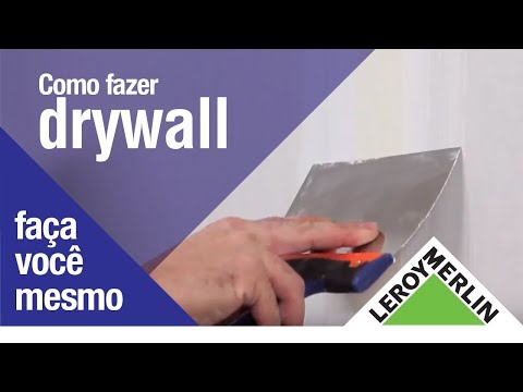 Vídeo: Selagem de juntas de drywall: instruções, materiais e ferramentas