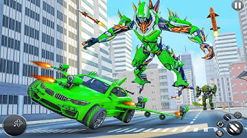 Dragon Robot Car Game: Robot Transforming Game #1. Android Gameplay club