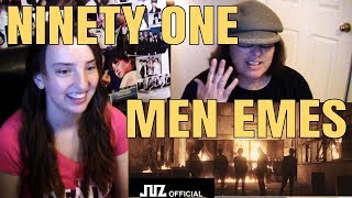 NINETY ONE 'MEN EMES' MV REACTION