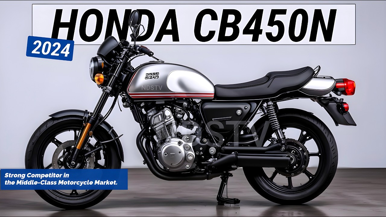 2024 HONDA CB450N UNVEILED: Strong Competitor in the Middle Class