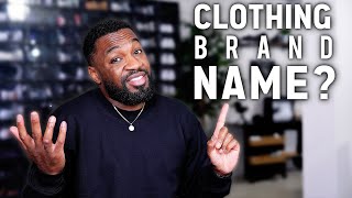 Revealing the Name of My Clothing Brand!