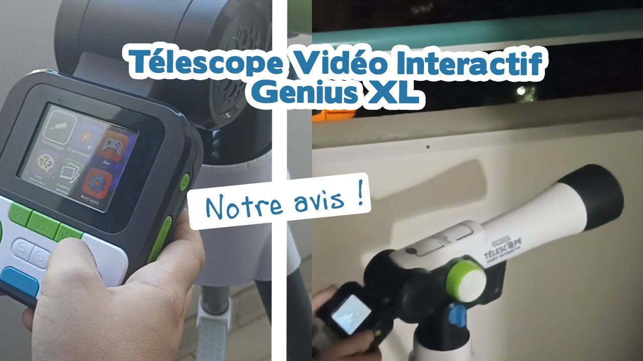 Test du Télescope Vidéo interactif Genius XL - Avis consommateurs 