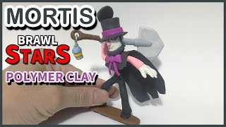 荒野亂鬥 ｜BRAWL STARTS  :  Mortis  -  Polymer Clay Tutorial 軟陶泥教學