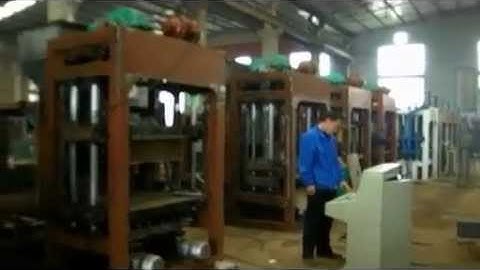 qt5 20 full automatic hydraulic block machine for concrete blocks and interlocking pavers