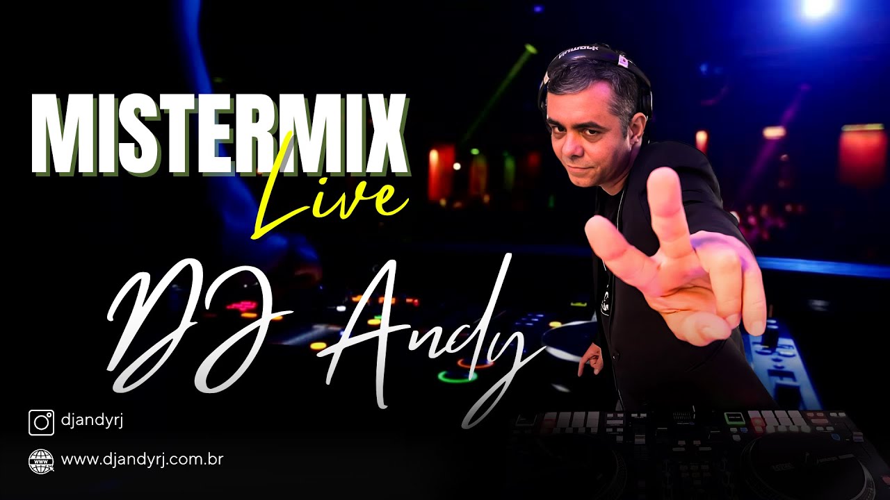 Mistermix Live - DJ Andy tocando os clássicos 80s, 90s e 2000s no vinil