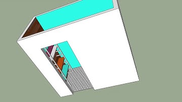 Sketch-Up Laundry Room