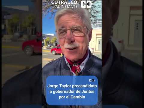 Jorge Taylor precandidato a gobernador de Juntos por el Cambio