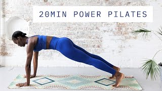 20 MIN FULL BODY WORKOUT  POWER PILATES FOR STRENGTH AND ENERGY