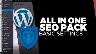 Basic Starter Settings For The All In One Seo Pack (Using WordPress) -  Youtube