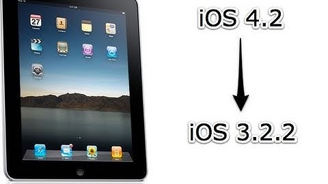 How to Downgrade iPad 4.2 to 3.2.2 or other versions - No SHSH required - Works on PC and Mac