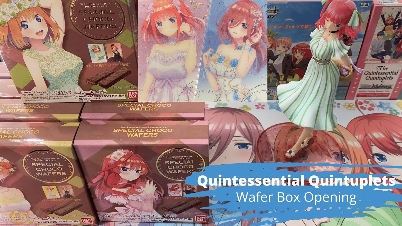 BANDAI The Quintessential Quintuplets Movie Vol. 2 Wafer Card