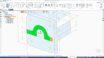 2D to 3D- Siemens Solid Edge Tutorial