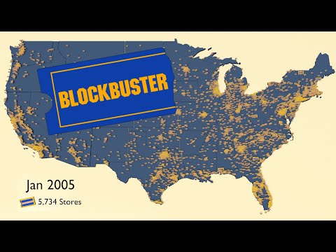 Video: 264 Blockbuster-Stores Und 2000 Als Käufer Gespeicherte Jobs Werden Gefunden