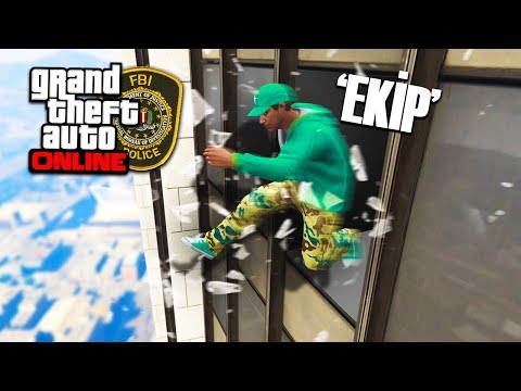 FBİ BİNASINDA EKİPTEN KAÇ,SAKLAN VE ÖLDÜR !! - GTA 5 Online (Sesegel,Ümidi,Ozan)