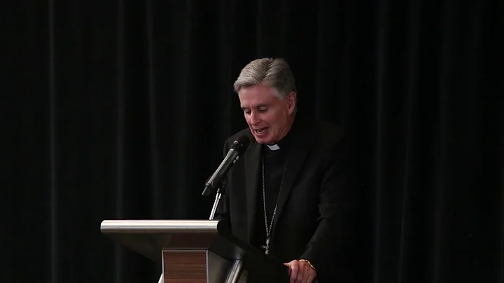 Bishop Thomas Daly at the 2020 Serra Rally
