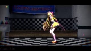 Mmd X Fnaf2 Rather Be Toy Chica The Chicken V2 Model Test