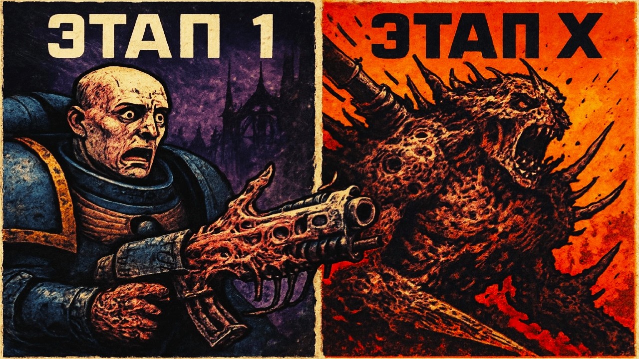 Как происходит превращение в ОБЛИТЕРАТОРА в Warhammer 40k?