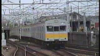 043　103系1200番台・301系　1989年