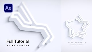 Create Pro Cinematic 3D Stroke Logo Intro in After Effects