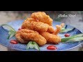 Snack mực vị tôm hạnh nhân, ăn bao ghiền || Mực chiên giòn rụm || Natha Food