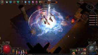 PoE boss - hallowed ground - Make of Mires - full block cleave